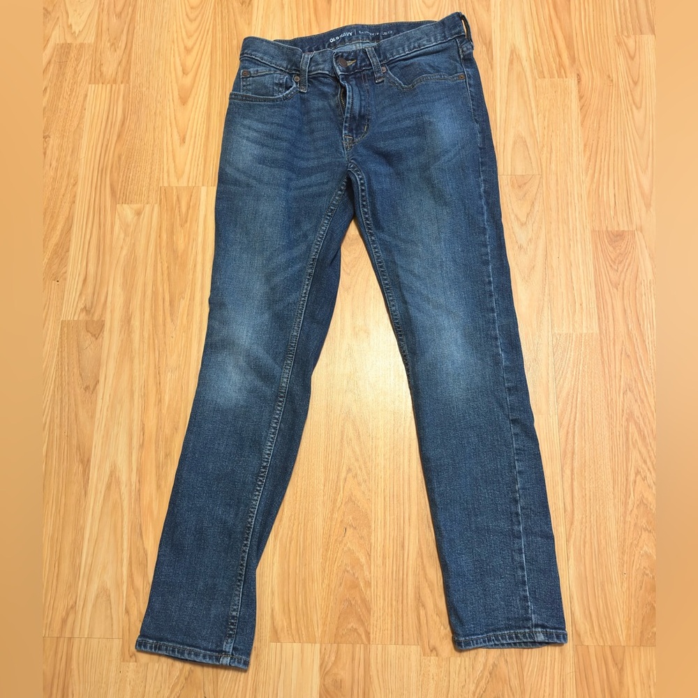 Old Navy Men's Skinny Blue Jeans